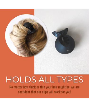 KAXI Bubble Hair Clip Claw - Nonslip Durable Hair Accessory for Thick Hair (Dark Brown) - Buy Online on GoSupps.com