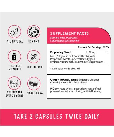 Dr. Barry's Lady Biz | Hormonal Balance & Menopause Support | Fertility & Mood | PMS Relief | 120 Capsules - Buy Online on GoSupps.com