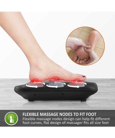 Snailax Shiatsu Foot Massager with Heat | Washable Cover | Electric Feet Massager for Plantar Fasciitis Relief - Buy Online on GoSupps.com