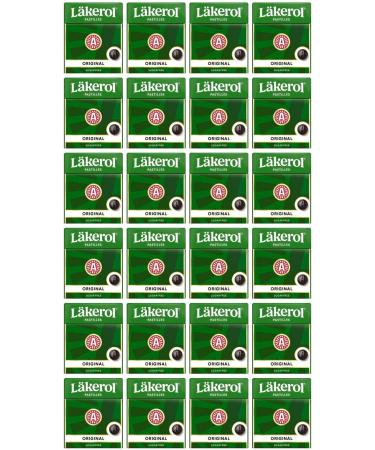 Cloetta Lakerol Original pastilles 24 Des boites of 25g