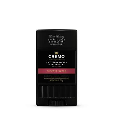 Cremo Anti-Perspirant & Deodorant No.13 Reserve Blend 2.65 oz (75 g)
