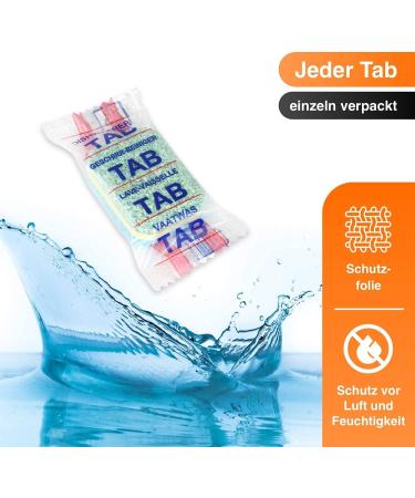 Redfox24 Dishwasher Cleaner Tabs - 7 Functions - 3.6 kg Citrus - Efficient Dishwasher Flush - International Shipping Available - Buy Online on GoSupps.com