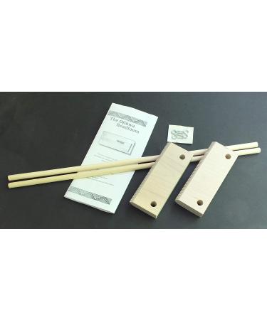 Ojibwa Bead Loom for Seed Bead Work - Handcrafted Wood Beadloom for Weaving - Buy Online on GoSupps.com