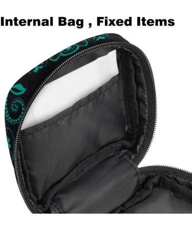 Javenproeqt Portable Women's Binding Bags - Menstrual Cup & Pads Bags for Teens | Bohemian Art Designs - Buy Online on GoSupps.com