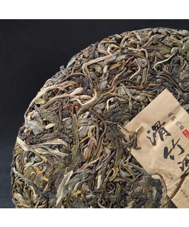 HQZM Premium Raw Puer Tea 357g Huazhu Liangzi First Spring Tea Mengsong Puer Tea - Buy Online on GoSupps.com