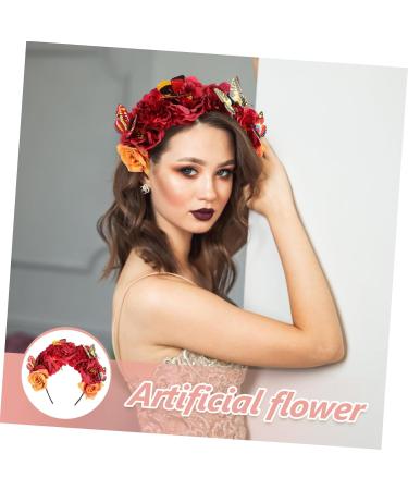 DRESSOOS Artificial Headband Cosplay Headband Prom Headpiece Halloween Butterfly Headband Butterfly Headbands Tea Party Headband for Women Prom Headbands for Women Halloween Headband - Buy Online on GoSupps.com