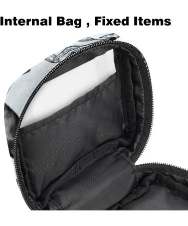 Buy Wildlife Animal Horse Menstrual Pad Bag Stylish & Functional Storage for Teens & Women | Zip Pocket for Menstruation Pads & Cups - Buy Online on GoSupps.com