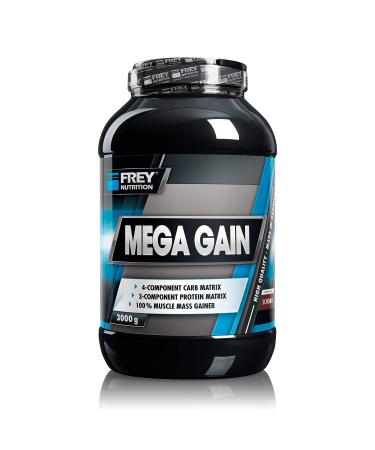 rey Nutrition Mega Gain Chocolate Can 1 pack (1 x 3 kg) Chocolate 3 kg (1 pack)