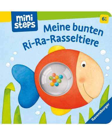 Buy Colorful Ri-Ra Rattle Animals - Baby Play Book for 6 Months + | Ministeps Rattle Book for Kids - Shop Internationally - Buy Online on GoSupps.com