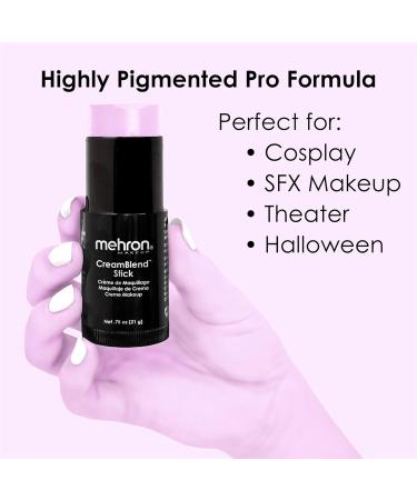 Mehron Camblend Stick - Pastel Purple Face & Body Makeup | Creamy Primer & Body Color Pen (21g) for Face Painting & Body Art - Buy Online on GoSupps.com