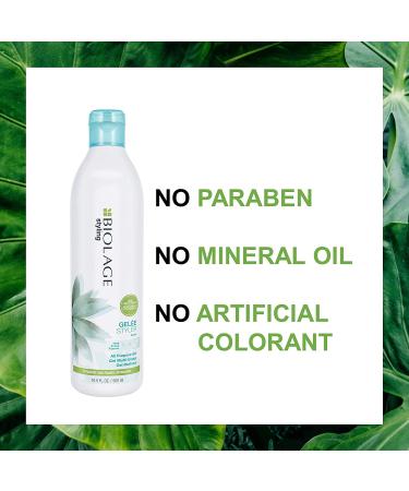 BIOLAGE Styling Gele | Firm Hold for Body, Shine & Control | All Hair Types | Paraben-Free, Vegan | 16.9 Fl Oz - Buy Online on GoSupps.com
