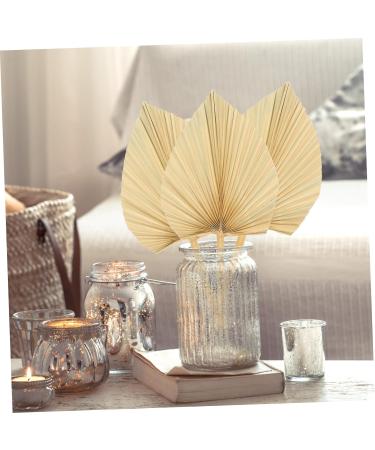 Zerodeko 15 Pcs Art Wall Hanging Decoration Dried Palm Spear African Hand Fan Trimmed Dried Palm Leaves Tropical Palm Flowers Hawaiian Palm Leaves Faux Plant Cocktail Cattail Fan Palm Leaf As Shownx5pcs 34.5X16X1CMx5pcs - Buy Online on GoSupps.com