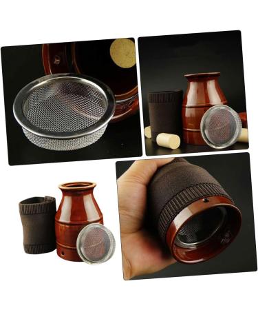 TOVINANNA 2 STK Cupping & Moxibustion Glass Shrinkers - Multi-Purpose Moxa Burner Pot & Massage Tools for Home Therapy - Buy Online on GoSupps.com