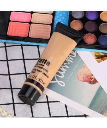  ZASCHMOY Liquid Foundation Matte Concealer Sunscreen Block Face Primer Gentle on Skin Soft and Silky Texture Lightweight 37ml (BEIGE 5) - Buy Online on GoSupps.com