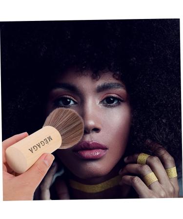 Didiseaon Wooden Handle Makeup Brushes - Record Cleaning Brush Blending Blush & Highlighter | International Shipping - Buy Online on GoSupps.com