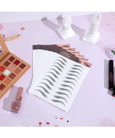 Autocollants Sourcils Maquillage 6 Feuilles 6d R sistants L'eau Pour Modelage Femmes Et Filles Routine Beaut  - Buy Online on GoSupps.com