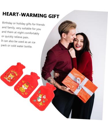 ABOOFAN 3S Hand Warmer Water Bottle - Mini Hot Water Bag for Cramps Feet & Warmth | Portable PVC Heating Solution - Buy Online on GoSupps.com