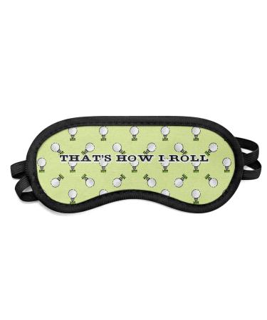 Golf Sleeping Eye Mask - Small (Personalized)