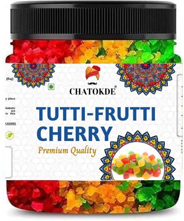 CHATOKDE Tutti Frutti-Cherries-Fresh Fruits 400g_Packing May Vary