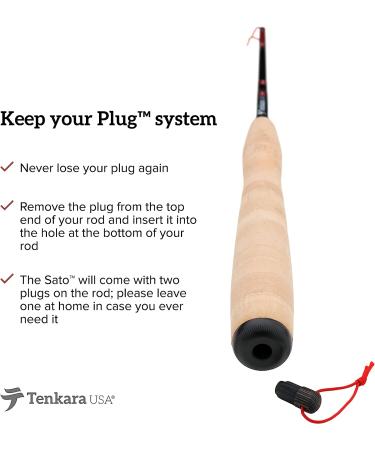 Tenkara USA SATO Fly Fishing Rod - Carbon Fiber Telescopic Rod for Large and Small Fish - Lightweight and Adjustable - 3 Multi-Lengths (10'8 / 11'10 / 12'9) - Buy Online on GoSupps.com