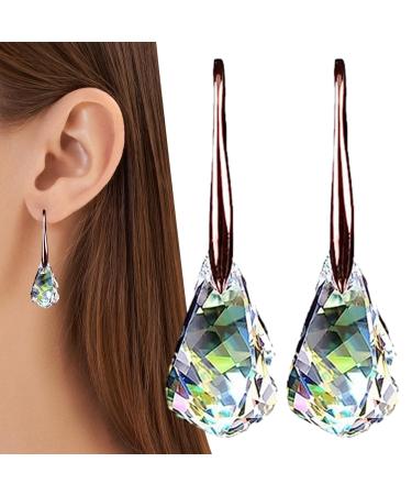 Lymphatic magnetic earrings |Slim earrings for weight reduction glittering rhinestone earrings for girls-fashion jewelry TLM Toys Bunt2