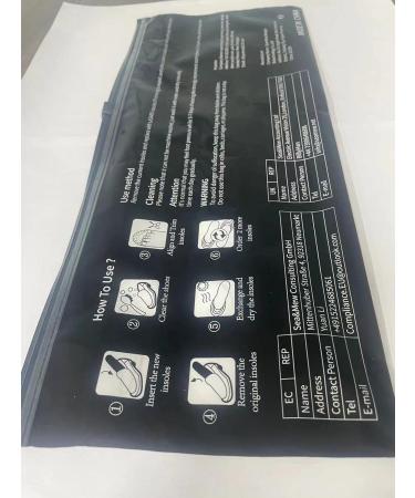 Larsaro Orthopedic Insoles for Foot Pain & Plantar Fasciitis - Flat Feet Relief for Men & Women (EU Size 38-40) - Buy Online on GoSupps.com