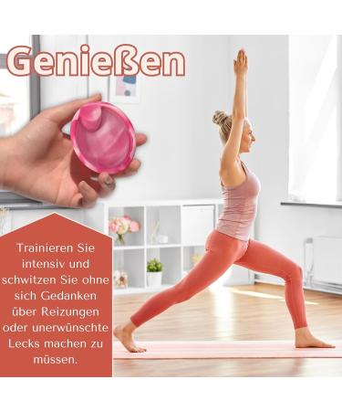 Eco-Friendly Menstrual Disc & Cup Set - Medical Silicone BPA-Free Ideal for Sports & Swimming - Size S + L with Storage Bags - Buy Online on GoSupps.com