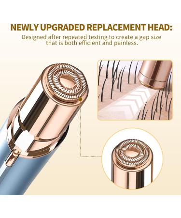SEIHAI Replacement Heads for Flawless Facial Hair Remover Replacement Blades for Finishing Touch Flawless Gen 2 Hair Removal with Flannel Bag 4-Replacement Heads - Buy Online on GoSupps.com