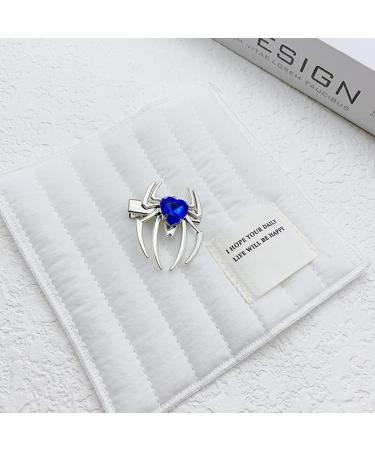 spider shape hairpin girls hair clip diamond decal bangs ponytail braid hair clip for women girls Red - Buy Online on GoSupps.com