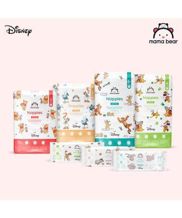 Amazon Brand Mama Bear Disney Ultra Dry Diapers Size 2 (3-6 kg) - 84 Count Pack - Quality Absorbency for Sensitive Skin - Buy Online on GoSupps.com
