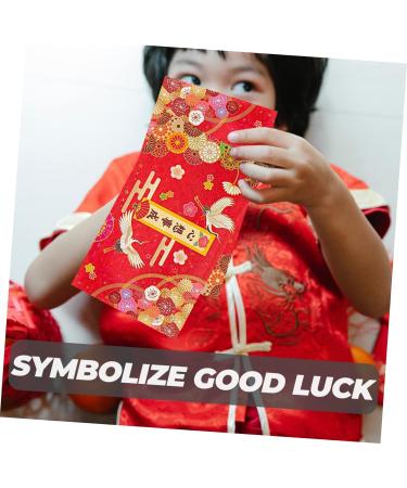 ABOOFAN 24 Pcs Japanese Spring Festival Red Packet Money Bag 2023 Rabbit Money Envelopes Asian Red Envelope Cartoon Red Envelope Rabbit Red Envelope Money Pouch China Paper Japanese-Style As Shown 1x2pcs 16.8X9.8CMx2pcs - Buy Online on GoSupps.com