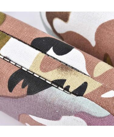 Contact Lens Case Double Sided 2 in 1 Hard Glasses Case for Eyeglasses and Contact Lenses with Mirror (Camo) - Buy Online on GoSupps.com
