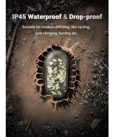 OCOOPA 10000mAh Waterproof Rechargeable Hand Warmer - 15 Hrs Lasting Time, 3 Heating Levels for Hunting, Camping, Hiking - PD & QC 3.0, Hands Heater - Jungle Camouflage - Buy Online on GoSupps.com