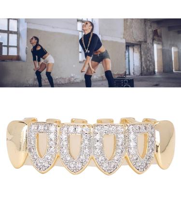 Teeth Brace No Odor Metal Teeth Brace Durable for Lower Teeth Concerts Upper Teeth Hip Hop Fashion Shows