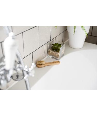 Ana Wiz Wooden Facial Brush - Soft Natural Boar Bristles & Lotus Wood Handle | International Shipping - Buy Online on GoSupps.com