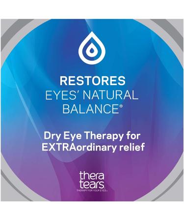 TheraTears Extra Dry Eye Therapy - Lubricant Eye Drops 0.5 fl oz (15 ml) for Soothing Relief - Buy Online on GoSupps.com