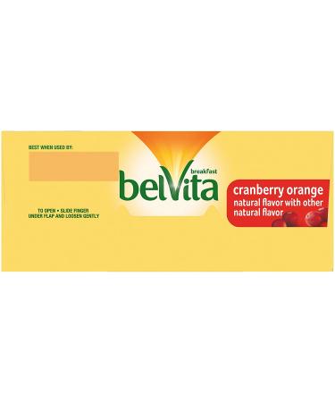 belVita Cranberry Orange Breakfast Biscuits - 5 Packs (4 Biscuits Per Pack) - Buy Online on GoSupps.com