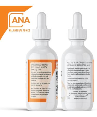 All Natural Advice Vitamin C Serum 120mL | 20% Vitamin C Face Serum Solution with Organic Botanicals Hyaluronic Acid & Vitamin E | UV-Shielding Glass Spray & Dropper | Includes 2 60mL Bottles 120 ml (Pack of 1) - Buy Online on GoSupps.com