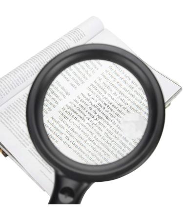 Portable 5X 10X Handheld Handheld Handheld Reading Magnifier for Reading LED for ES Repair Observation Full of Stars - Buy Online on GoSupps.com