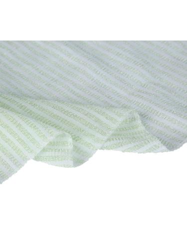 KAKOOI Long Exfoliating Nylon Bath Cloth/Towel - 35 inches (2PCS) Green&Stripes - Magic Shower Washcloth for Body - Buy Online on GoSupps.com