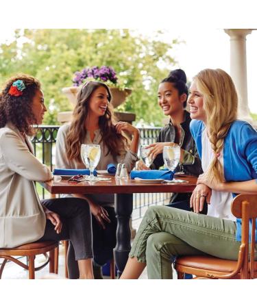 Braided Hair Ties Set - Chocolate Caramel Cocoa Cream - 18 Pcs - Buy Online on GoSupps.com