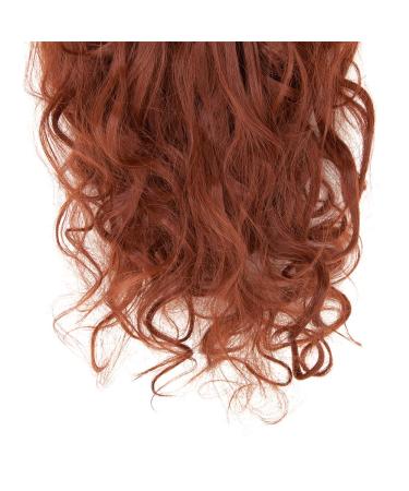 SEGO Clip in Hair Extensions - Wavy Red Brown 24 (61cm) - 8 Wefts - Realistic Hairpiece for Volume & Length - Buy Online on GoSupps.com