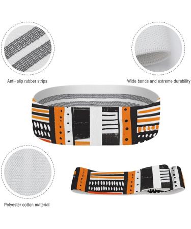 Buy Printed Resistance Bands | Elastic & Fabric Exercise Bands for Leg Workouts | International Shipping - Buy Online on GoSupps.com