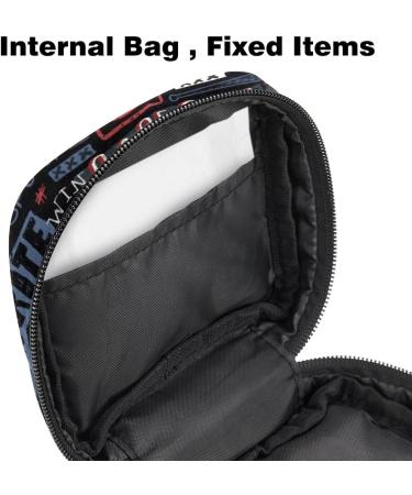 Womens Baseball Pattern Binding Bags | Tampon Storage & Zip Pockets | Multi-Functional Menstrual Bags - Buy Online on GoSupps.com
