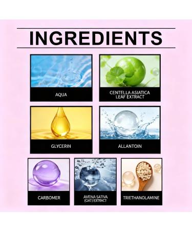 Centella Asiatica Moisturizing Gel - Hydration Lock Gentle Formula Suitable For Sensitive Skin Easy Daily Application(2pcs) - Buy Online on GoSupps.com