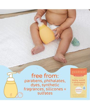 Goodnest Baby Bath Refill Tablets - Soothing Chamomile - 2 Pack - Buy Online on GoSupps.com