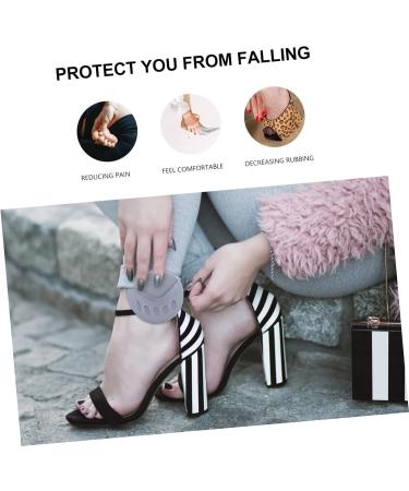 Buy 6 Pairs High Heels Forefoot Metatarsal Pads - Invisible Half Insoles for Women's Boots - Miss Cotton White Shoe Bottom Protector - Buy Online on GoSupps.com