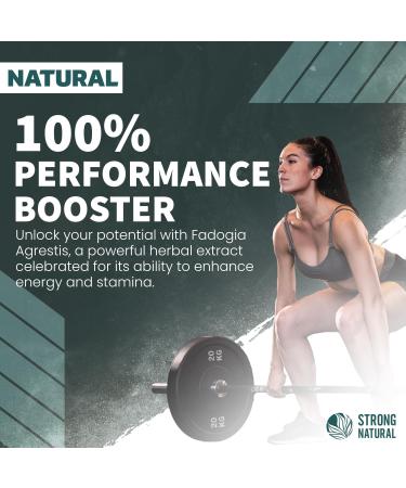 Fadogia Agrestis 10:1 | 1000 mg daily dose | 120 capsules (highly dosed) | Natural extract | Vegan and laboratory tested.. - Buy Online on GoSupps.com