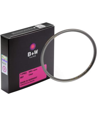 B + W Clear Protection Filter for Camera Lens  Ultra Slim Titan Mount (T-PRO), 007, HTC, 16 Layers Multi-Resistant and Nano Coating, Photography Filter, 77 mm T-PRO (Ultra Slim, MRC nano). 77mm