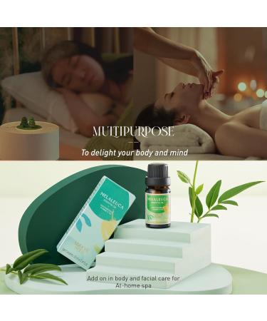 Tea Tree Essential Oil Blend - Skin Safe Multipurpose Aromatherapy Oil for Body Care Massage & Hair Care - 0.34 Fl Oz - Buy Online on GoSupps.com